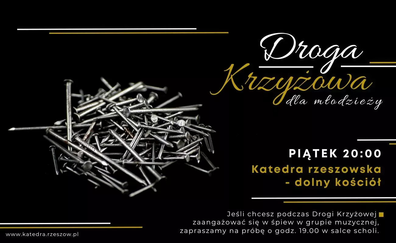 Droga Krzyżowa dla młodzieży (3.03.2023 r.)