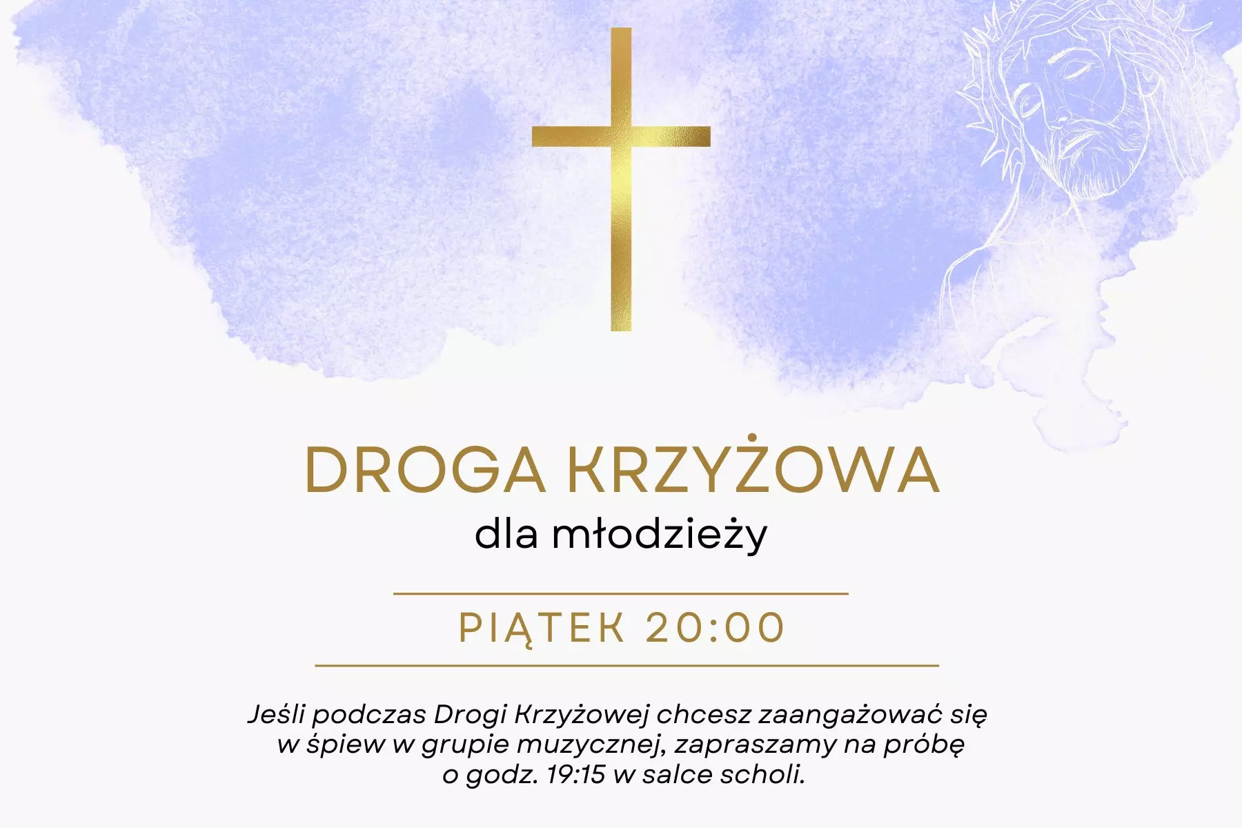 Droga Krzyżowa dla młodzieży (23.02.2024)