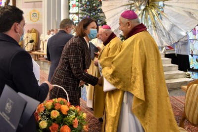 6 stycznia 2021 r., w Uroczystość Objawienia Pańskiego, o godz. 12.00 w katedrze rzeszowskiej została odprawiona Msza św. w intencji bp. Kazimierza Górnego i bp. Edwarda Białogłowskiego, którzy przeżywali kolejno 36. i 33. rocznicę konsekracji biskupich. Mszy św. przewodniczył bp Jan Wątroba. Eucharystię koncelebrował bp Górny, bp Białogłowski i siedemnastu księży. fot. ks. Tomasz Nowak