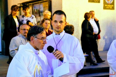 W sierpniu Mszy Świętej przewodniczył bp Jan Wątroba, a różaniec przygotowali księża i wierni z parafii Matki Bożej Królowej Polski w Matysówce i Wniebowzięcia Najświętszej Maryi Panny na Osiedlu Zalesie w Rzeszowie. fot. Andrzej Kotowicz