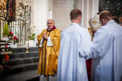 Pasterce w Katedrze Rzeszowskiej przewodniczył bpa Jan Wątroba. fot. Paulina Lęcznar