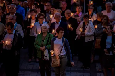 13 czerwca 2018 r. o godz 19.00 została odprawiona dziękczynna Msza Święta dziękczynna w 25 rocznicę koronacji figury Matki Bożej Fatimskiej w Katedrze Rzeszowskiej. Po Mszy Świętej odbyła się uroczysta procesja różańcowa. fot. Fotografiarzeszow