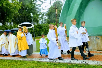 Jak co roku, w ostatnią niedzielę sierpnia w Rzeszowie odbyły się dożynki diecezjalne. Uroczystość była okazją dziękczynienia za tegoroczne plony, na które rolnicy z trudem pracowali przez cały rok. fot. Andrzej Kotowicz