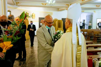 W niedzielę 7 czerwca podczas Mszy Świętej o godz. 12.00 we wspólnocie parafialnej dziękowaliśmy Panu Bogu za 60 lat kapłaństwa ks. inf. Stanisława Maca - pierwszego proboszcza i budowniczego naszej Katedry. fot. Joanna Prasoł, Andrzej Kotowicz