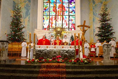 26 grudnia o godz. 12.00 Mszy Świętej w naszej Katedrze przewodniczył Ks. Bp Edward Białogłowski. fot. Andrzej Kotowicz