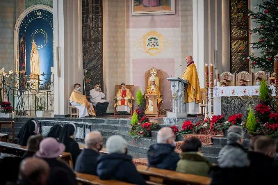 Pasterce w Katedrze Rzeszowskiej przewodniczył bpa Jan Wątroba. fot. Paulina Lęcznar