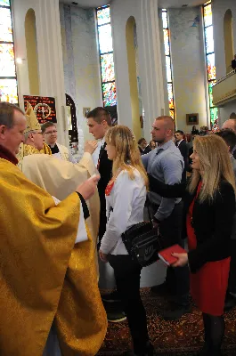 W sobotę 27.04.2019 r. podczas Mszy Świętej o godz.11.00 młodzież z Parafii Katedralnej oraz z parafii Matki Boskiej Częstochowskiej (Rzeszów-Drabinianka) otrzymała z rąk Ks. Bpa Jana Wątroby sakrament bierzmowania.