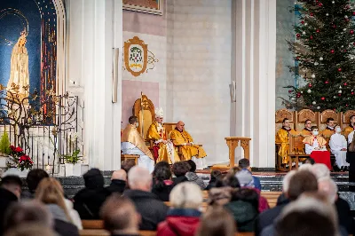 Pasterce w Katedrze Rzeszowskiej przewodniczył bpa Jan Wątroba. fot. Paulina Lęcznar