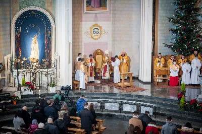 Pasterce w Katedrze Rzeszowskiej przewodniczył bpa Jan Wątroba. fot. Paulina Lęcznar