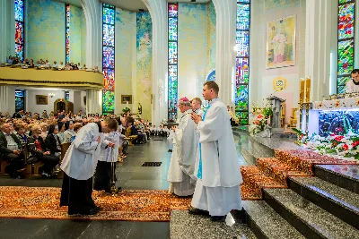 13 czerwca 2018 r. o godz 19.00 została odprawiona dziękczynna Msza Święta dziękczynna w 25 rocznicę koronacji figury Matki Bożej Fatimskiej w Katedrze Rzeszowskiej. Po Mszy Świętej odbyła się uroczysta procesja różańcowa. fot. Fotografiarzeszow