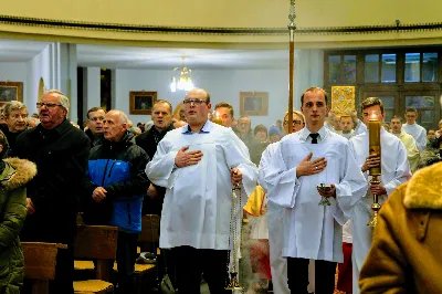 Mszy Świętej na zakończenie roku kalendarzowego i nabożeństwu dziękczynno-błagalnemu przewodniczył bp Jan Wątroba. fot. Andrzej Kotowicz