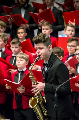 W sobotę 20 stycznia odbył się koncert kolęd w wykonaniu Katedralnego Chóru Chłopięco-Męskiego „Pueri Cantores Resovienses" pod dyrekcją Marcina Florczaka. fot. Estera Kulawska