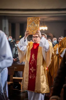 Pasterce w Katedrze Rzeszowskiej przewodniczył bpa Jan Wątroba. fot. Paulina Lęcznar