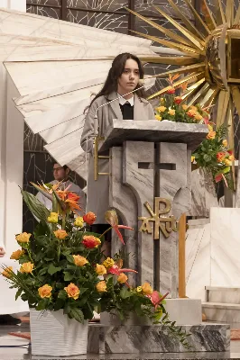 16 kwietnia 2022 r. bp Jan Wątroba przewodniczył liturgii Wigilii Paschalnej w naszej Katedrze. Podczas Mszy Świętej trzy osoby: Justyna, Anna i Nikola przyjęły sakrament chrztu, bierzmowania i Eucharystii.
fot. Joanna Prasoł