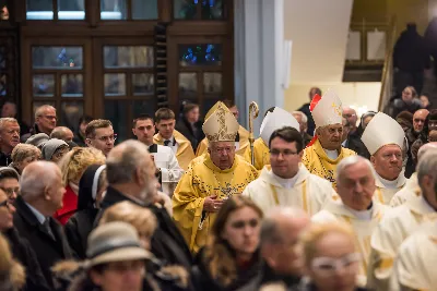 27 grudnia 2018 r. o godz. 18.00 w Katedrze odbyła się Msza Święta w intencji biskupa rzeszowskiego Jana Wątroby z okazji imienin. fot. Fotografiarzeszow