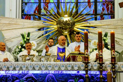 Mszy Świętej przewodniczył i homilię wygłosił ks. Mieczysław Rusin - proboszcz bazyliki archikatedralnej w Przemyślu. fot. Andrzej Kotowicz