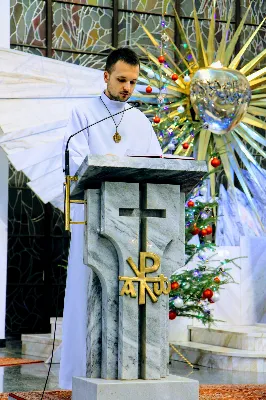 Mszy Świętej na zakończenie roku kalendarzowego i nabożeństwu dziękczynno-błagalnemu przewodniczył bp Jan Wątroba. fot. Andrzej Kotowicz