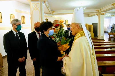 W niedzielę 7 czerwca podczas Mszy Świętej o godz. 12.00 we wspólnocie parafialnej dziękowaliśmy Panu Bogu za 60 lat kapłaństwa ks. inf. Stanisława Maca - pierwszego proboszcza i budowniczego naszej Katedry. fot. Joanna Prasoł, Andrzej Kotowicz