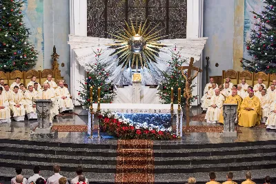 27 grudnia 2018 r. o godz. 18.00 w Katedrze odbyła się Msza Święta w intencji biskupa rzeszowskiego Jana Wątroby z okazji imienin. fot. Fotografiarzeszow