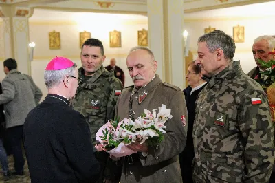 27 grudnia 2017 r. o godz. 18.00 w Katedrze odbyła się Msza Święta w intencji biskupa rzeszowskiego Jana Wątroby z okazji imienin. fot. Andrzej Kotowicz