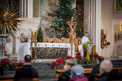 Pasterce w Katedrze Rzeszowskiej przewodniczył bpa Jan Wątroba. fot. Paulina Lęcznar