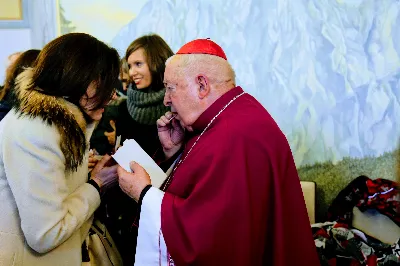 26 grudnia o godz. 12.00 Mszy Świętej w naszej Katedrze przewodniczył Ks. Bp Kazimierz Górny. Podczas Mszy Świętej śpiewał chór katedralny Pueri Cantores Resovienses. Po Mszy Świętej Ksiądz Biskup wraz z chórzystami dzielili się opłatkiem.
fot. Andrzej Kotowicz