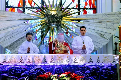 26 grudnia o godz. 12.00 Mszy Świętej w naszej Katedrze przewodniczył Ks. Bp Kazimierz Górny. Podczas Mszy Świętej śpiewał chór katedralny Pueri Cantores Resovienses. Po Mszy Świętej Ksiądz Biskup wraz z chórzystami dzielili się opłatkiem.
fot. Andrzej Kotowicz