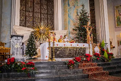 Pasterce w Katedrze Rzeszowskiej przewodniczył bpa Jan Wątroba. fot. Paulina Lęcznar