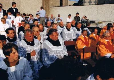 Figura Matki Bożej Fatimskiej została sprowadzona do kościoła Najświętszego Serca Pana Jezusa w Rzeszowie (od 1992 r. katedry) w 1982 r. z Fatimy. Koronacja figury odbyła się 13 czerwca 1993 r. Koronacji dokonał bp Kazimierz Górny wspólnie z bp. Julianem Groblickim i bp. Edwardem Białogłowskim. 