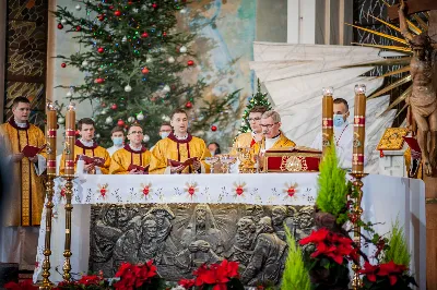 Pasterce w Katedrze Rzeszowskiej przewodniczył bpa Jan Wątroba. fot. Paulina Lęcznar