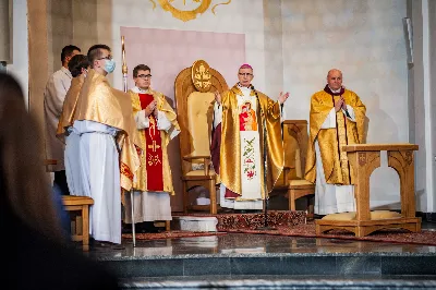 Pasterce w Katedrze Rzeszowskiej przewodniczył bpa Jan Wątroba. fot. Paulina Lęcznar