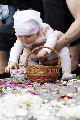 W uroczystość Najświętszego Ciała i Krwi Chrystusa Mszy Świętej w naszej Katedrze przewodniczył ks. proboszcz Krzysztof Gołąbek. Homilię wygłosił ks. Krzysztof Golas - wikariusz katedralny. Po zakończeniu liturgii wyruszyła procesja eucharystyczna do czterech ołtarzy rozmieszczonych wokół Katedry. fot. Joanna Prasoł