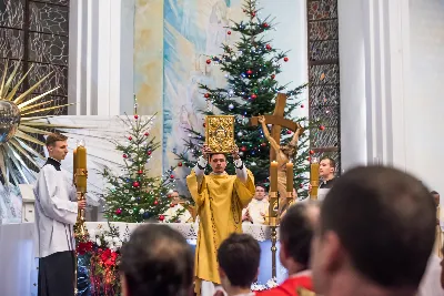 27 grudnia 2018 r. o godz. 18.00 w Katedrze odbyła się Msza Święta w intencji biskupa rzeszowskiego Jana Wątroby z okazji imienin. fot. Fotografiarzeszow