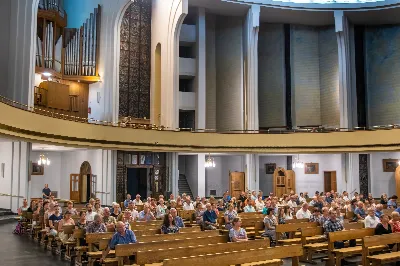 W niedzielę 20 sierpnia 2023 r. odbył się ostatni koncert Podkarpackiego Festiwalu Organowego 2023. Wykonawcą koncertu był Holger Gehring – organista słynnego ewangelickiego kościoła Kreuzkirche w Dreźnie. Fot. Joanna Prasoł
