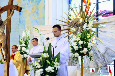 W Niedzielę Trójcy Przenajświętszej (27.05.2018 r.) Mszę Prymicyjną w naszej Katedrze odprawił ks. Anatolij Rusin, który odbywał praktykę diakońską w naszej wspólnocie. fot. Andrzej Kotowicz