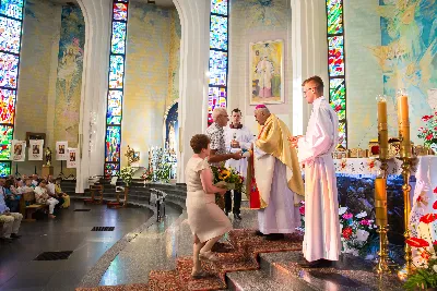 W piątek 28 czerwca obchodziliśmy Uroczystość Najświętszego Serca Pana Jezusa. Jest to nasze święto patronalne złączone z możliwością zyskania odpustu zupełnego. Uroczystej sumie odpustowej przewodniczył bp Edward Białogłowski. Kaznodzieją odpustowym był ks. dr Łukasz Hendzel. fot.: www.facebook.com/Fotografiarzeszow https://fotografiarzeszow.com.pl/