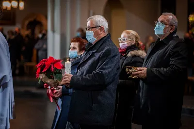 Pasterce w Katedrze Rzeszowskiej przewodniczył bpa Jan Wątroba. fot. Paulina Lęcznar