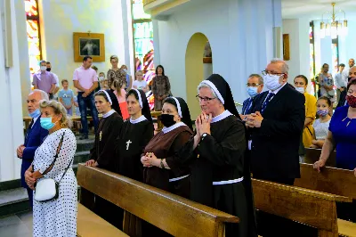 W niedzielę 7 czerwca podczas Mszy Świętej o godz. 12.00 we wspólnocie parafialnej dziękowaliśmy Panu Bogu za 60 lat kapłaństwa ks. inf. Stanisława Maca - pierwszego proboszcza i budowniczego naszej Katedry. fot. Joanna Prasoł, Andrzej Kotowicz