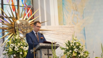 W sobotę 22 maja o godz. 18.00 w naszej Katedrze odprawiona została Msza Święta Wigilii Zesłania Ducha Świętego. Piękną muzykę podczas liturgii wykonała Grupa Uwielbienia z Brzezin. fot. Małgorzata Ryndak