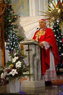 26 grudnia o godz. 12.00 Mszy Świętej w naszej Katedrze przewodniczył Ks. Bp Edward Białogłowski. fot. Andrzej Kotowicz