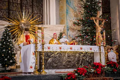 Pasterce w Katedrze Rzeszowskiej przewodniczył bpa Jan Wątroba. fot. Paulina Lęcznar