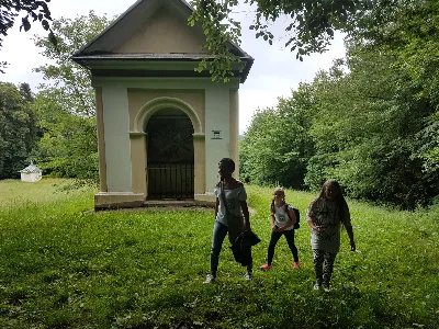 W czwartek 22.06.2017 r. dzieci, które w tym roku przystąpiły do I Komunii Świętej, udały się wraz z ks. Julianem i s. Karolą na pielgrzymkę dziękczynną do Kalwarii Pacławskiej i Przemyśla.