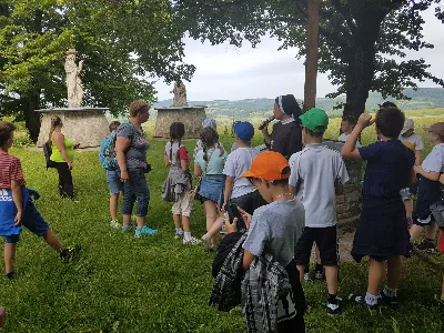 W czwartek 22.06.2017 r. dzieci, które w tym roku przystąpiły do I Komunii Świętej, udały się wraz z ks. Julianem i s. Karolą na pielgrzymkę dziękczynną do Kalwarii Pacławskiej i Przemyśla.