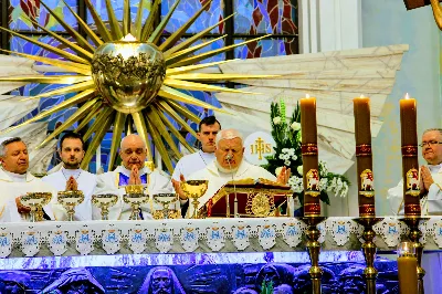 Mszy Świętej przewodniczył i homilię wygłosił ks. Mieczysław Rusin - proboszcz bazyliki archikatedralnej w Przemyślu. fot. Andrzej Kotowicz