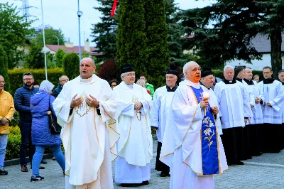 Mszy Świętej przewodniczył i homilię wygłosił ks. Mieczysław Rusin - proboszcz bazyliki archikatedralnej w Przemyślu. fot. Andrzej Kotowicz