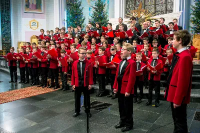 W sobotę 20 stycznia odbył się koncert kolęd w wykonaniu Katedralnego Chóru Chłopięco-Męskiego „Pueri Cantores Resovienses" pod dyrekcją Marcina Florczaka. fot. Estera Kulawska