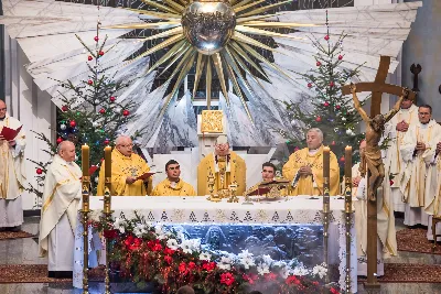 27 grudnia 2018 r. o godz. 18.00 w Katedrze odbyła się Msza Święta w intencji biskupa rzeszowskiego Jana Wątroby z okazji imienin. fot. Fotografiarzeszow