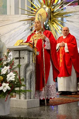 26 grudnia o godz. 12.00 Mszy Świętej w naszej Katedrze przewodniczył Ks. Bp Edward Białogłowski. fot. Andrzej Kotowicz