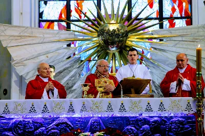 26 grudnia o godz. 12.00 Mszy Świętej w naszej Katedrze przewodniczył Ks. Bp Kazimierz Górny. Podczas Mszy Świętej śpiewał chór katedralny Pueri Cantores Resovienses. Po Mszy Świętej Ksiądz Biskup wraz z chórzystami dzielili się opłatkiem.
fot. Andrzej Kotowicz