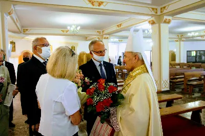 W niedzielę 7 czerwca podczas Mszy Świętej o godz. 12.00 we wspólnocie parafialnej dziękowaliśmy Panu Bogu za 60 lat kapłaństwa ks. inf. Stanisława Maca - pierwszego proboszcza i budowniczego naszej Katedry. fot. Joanna Prasoł, Andrzej Kotowicz